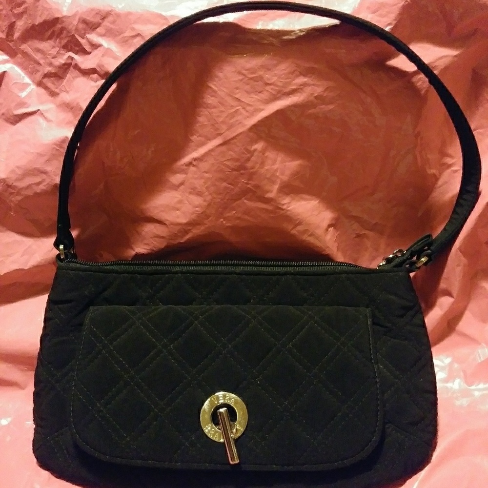 Vera Bradley Classic Black Chainlock Shoulder Bag